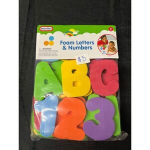Little Tikes Foam‎ Letters And Numbers 36 Pieces